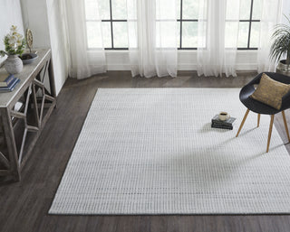Ancient Boundaries Houston HOU-1226 White/Granite Area Rug Lifestyle Image