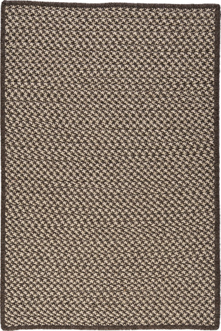 Colonial Mills Natural Wool Houndstooth HD36 Espresso Area Rug Main Image