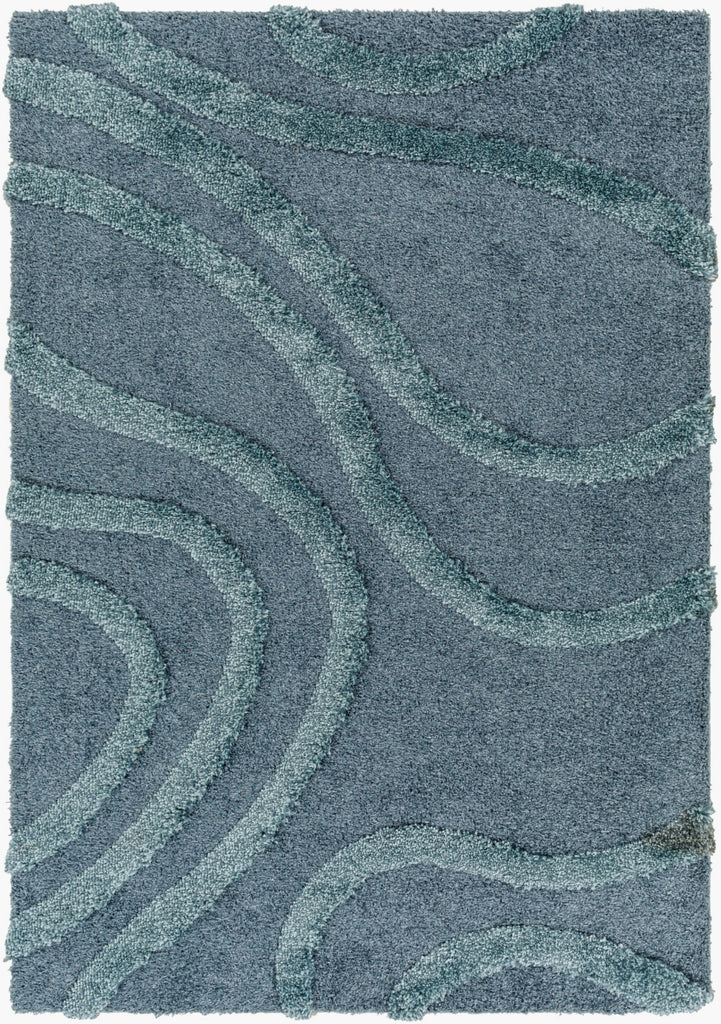 Livabliss Hudson Shag HDS-2304 'steel Blue Area Rug main image