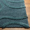 Livabliss Hudson Shag HDS-2304 'steel Blue Area Rug Angle