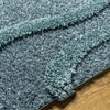 Livabliss Hudson Shag HDS-2304 'steel Blue Area Rug Detail
