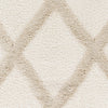 Livabliss Hudson Shag HDS-2306 Ivory Area Rug Swatch