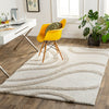 Livabliss Hudson Shag HDS-2310 Ivory Area Rug Room Scene