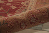 Nourison Heritage Hall HE13 Brick Area Rug Corner Image