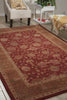 Nourison Heritage Hall HE13 Brick Area Rug Corner Image