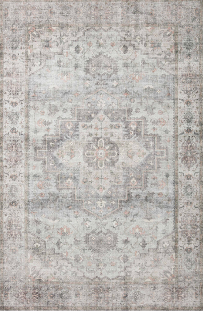 Loloi II Heidi HEI-02 Dove/Blush Area Rug main image