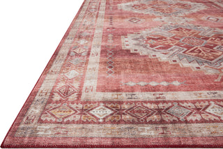 Loloi II Heidi HEI-03 Sunset/Natural Area Rug Corner Image