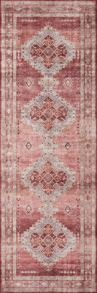 Loloi II Heidi HEI-03 Sunset/Natural Area Rug Runner Image