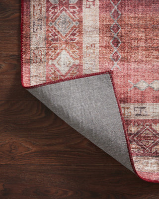 Loloi II Heidi HEI-03 Sunset/Natural Area Rug Backing Image