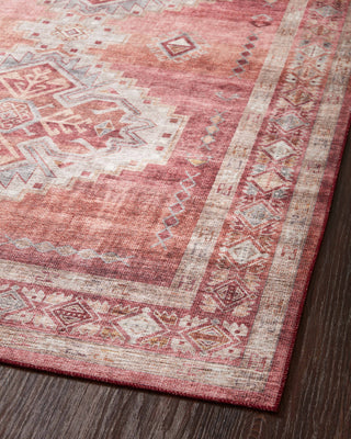 Loloi II Heidi HEI-03 Sunset/Natural Area Rug Angle Image