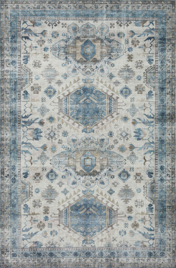 Loloi II Heidi HEI-04 Ivory/Ocean Area Rug main image