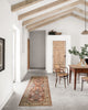 Loloi Heirloom HQ-08 Brick/Sand Area Rug Lifestyle Image Feature