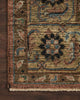 Loloi Heirloom HQ-08 Brick/Sand Area Rug Corner Image