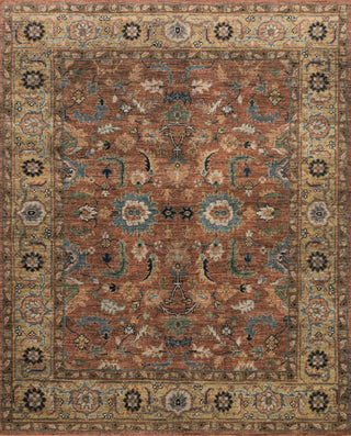 Loloi Heirloom HQ-08 Brick/Sand Area Rug Main Image