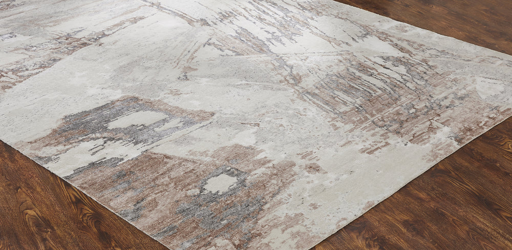 featured Ancient Boundaries Henri HEN-1165 Travertine/Dusty Rose Area Rug Floor Image