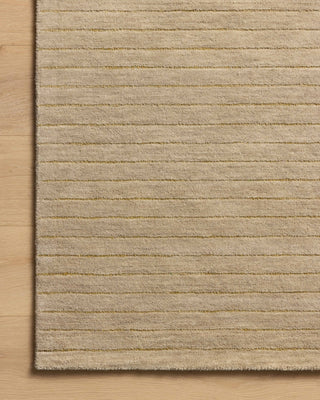 Henry HEY-01 Beige/Wheat Area Rug by Chris Loves Julia X Loloi Corner Image