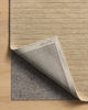 Henry HEY-01 Beige/Wheat Area Rug by Chris Loves Julia X Loloi Backing Image