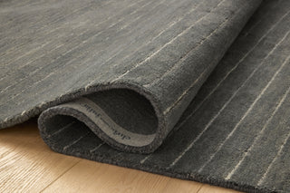 Henry HEY-01 Charcoal/Ivory Area Rug by Chris Loves Julia X Loloi Pile Image