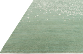 Loloi Hermitage HE-05 Aquamarine Area Rug Corner Image