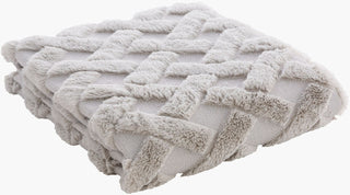 Surya Hagen HGE-1000 Light Slate Throw 