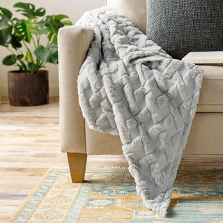 Surya Hagen HGE-1000 Light Slate Throw Style Shot