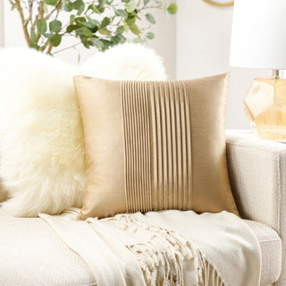 Livabliss Solid Pleated HH-019 Beige Style Shot Feature