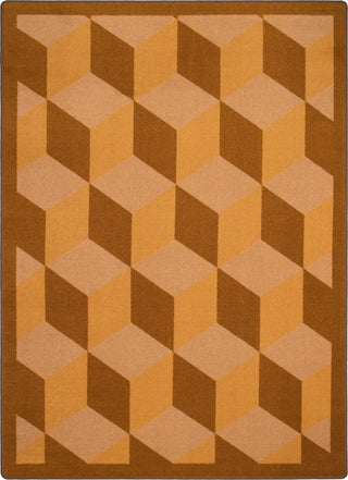 Joy Carpets Kaleidoscope Highrise Wheat Area Rug