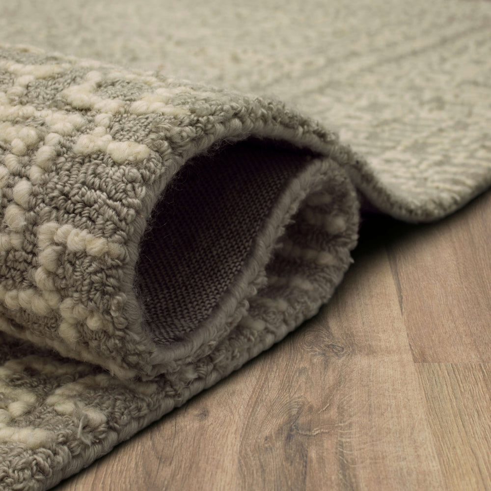 Karastan Cypress Hinoki Oatmeal Area Rug by Drew and Jonathan Detail Image Feature