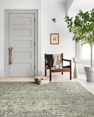 Loloi Harlow HLO-01 Ocean/Sand Area Rug Lifestyle Image Feature