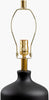 Surya Helix HLX-001 Black Lamp Detail
