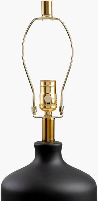 Surya Helix HLX-001 Black Lamp Detail