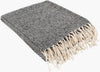 Surya Hamlet HME-1001 Black Throw 