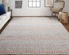 Havila Fine Rugs Huston H1897 Gray/Rust Area Rug Lifestyle Image Feature