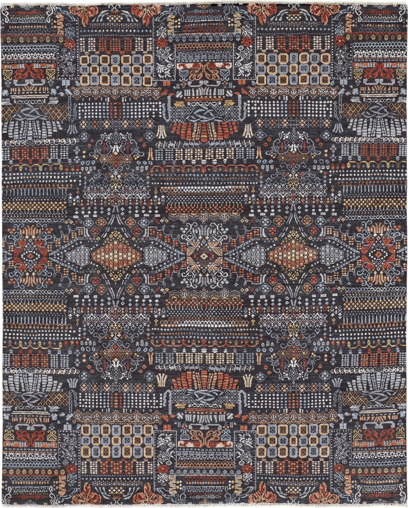 Havila Fine Rugs Huston H1898 Charcoal/Multi Area Rug