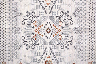 Havila Fine Rugs Huston H1898 Light Gray/Rust Area Rug