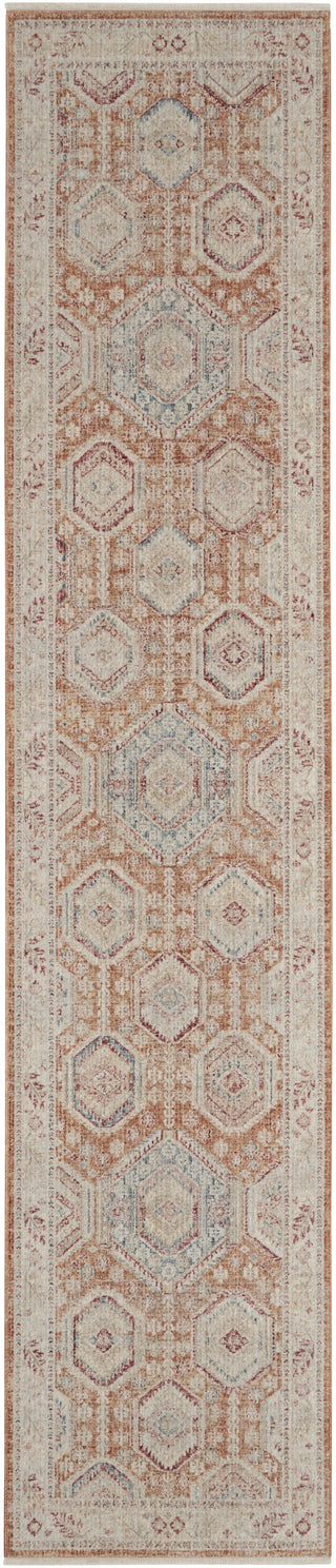 Nourison Homestead HMS01 Brick Area Rug main image