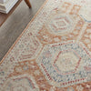 Nourison Homestead HMS01 Brick Area Rug Corner Image