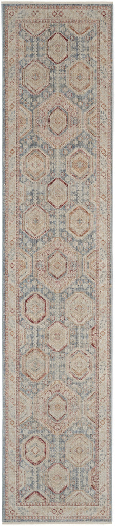 Nourison Homestead HMS01 Light Blue Multi Area Rug main image