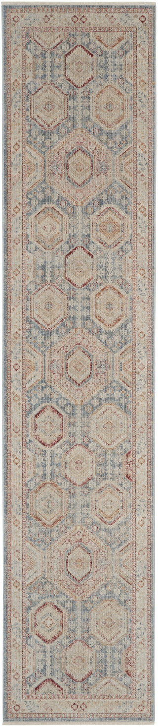 Nourison Homestead HMS01 Light Blue Multi Area Rug main image