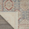 Nourison Homestead HMS01 Light Blue Multi Area Rug Corner Image