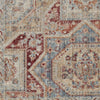 Nourison Homestead HMS02 Blue Brick Area Rug Swatch Image