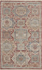Nourison Homestead HMS02 Blue Brick Area Rug Main Image
