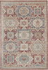 Nourison Homestead HMS02 Blue Brick Area Rug Main Image