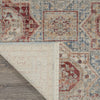 Nourison Homestead HMS02 Blue Multicolor Area Rug Corner Image