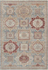 Nourison Homestead HMS02 Blue Multicolor Area Rug Main Image