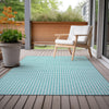 Dalyn Hinton HN1 Aqua Area Rug