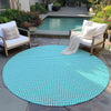 Dalyn Hinton HN1 Aqua Area Rug