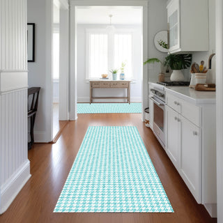 Dalyn Hinton HN1 Aqua Area Rug