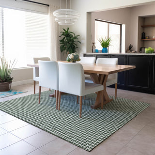 Dalyn Hinton HN1 Green Area Rug