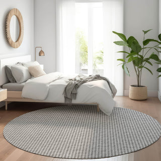 Dalyn Hinton HN1 Grey Area Rug